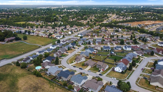 drone / aerial view