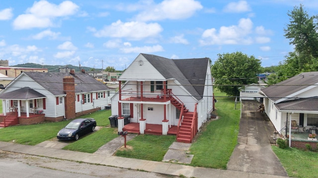 106 18th St, Corbin, KY 40701 - bungalow with covered porch and a front yard