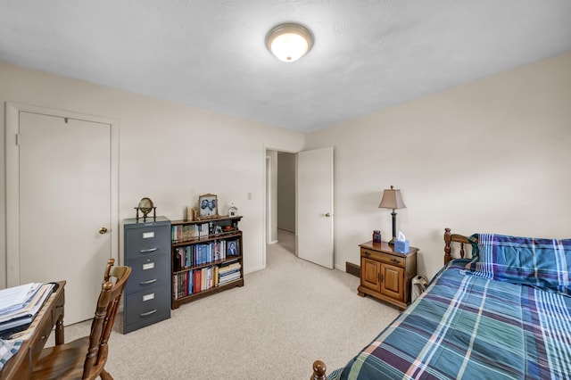 175 N Bend Rd, Stanton, KY 40380 - bedroom featuring light colored carpet and baseboards