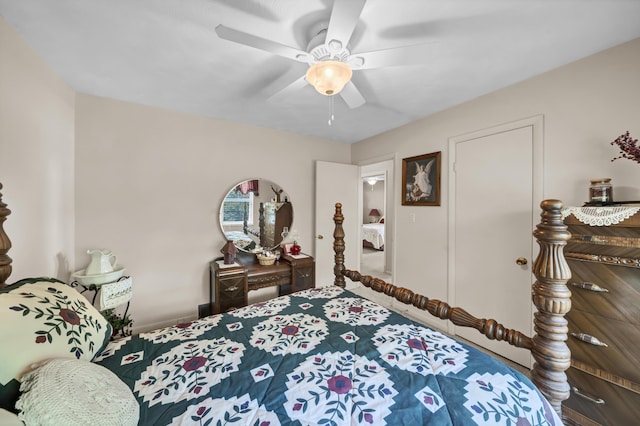 175 N Bend Rd, Stanton, KY 40380 - bedroom with ceiling fan