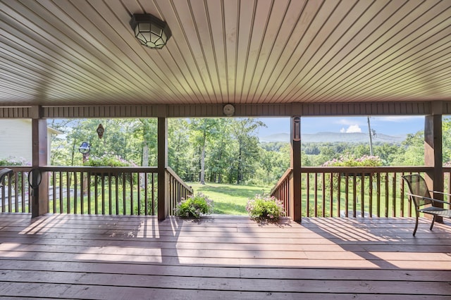 175 N Bend Rd, Stanton, KY 40380 - view of wooden deck