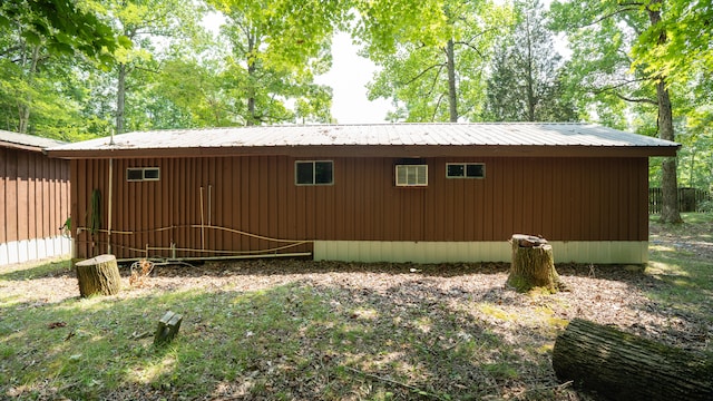 view of home's exterior