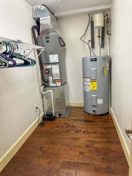 utilities featuring water heater