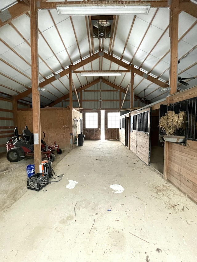 view of stable