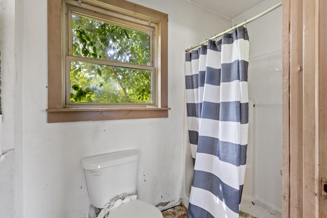 bathroom with toilet