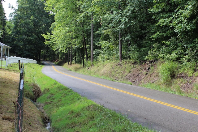 view of road