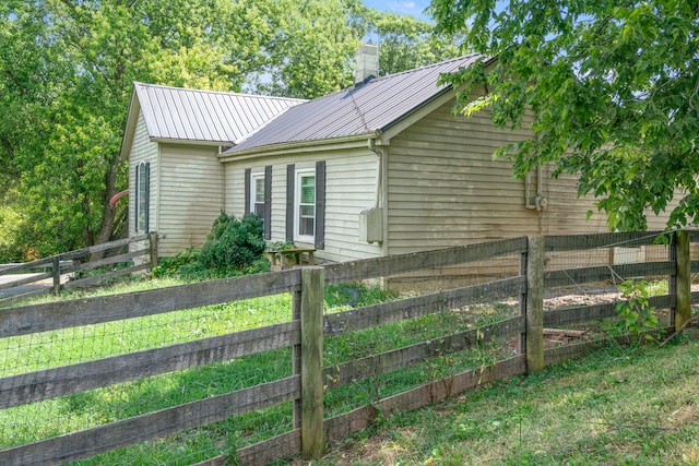 view of side of home