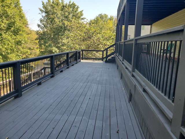 view of deck