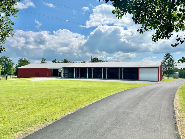 view of stable