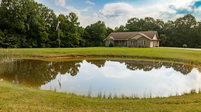 property view of water