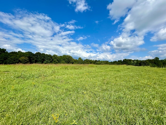 view of nature with a rural view