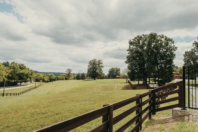 8594 Morehead Rd, Flemingsburg, KY 41041 - view of yard featuring a rural view and fence