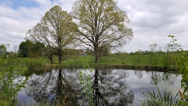 view of water feature