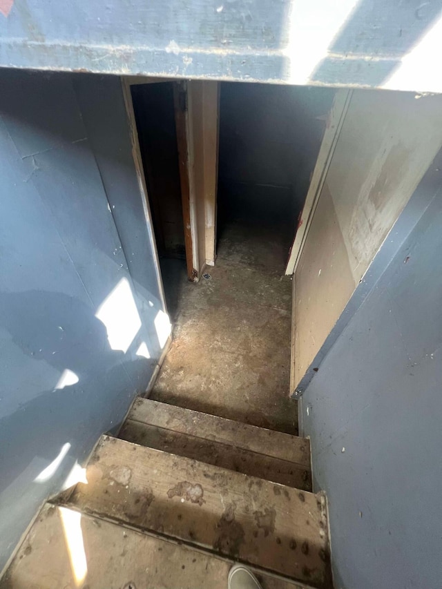 view of staircase