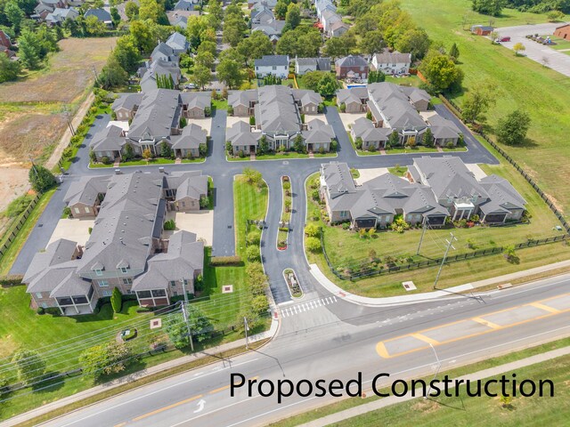 3430 Country Club Dr Unit 17, Lexington, KY 40509 - drone / aerial view