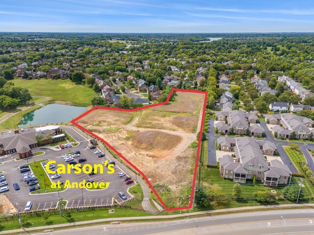 3430 Country Club Dr Unit 17, Lexington, KY 40509 - aerial view with a water view