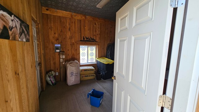 view of storage room