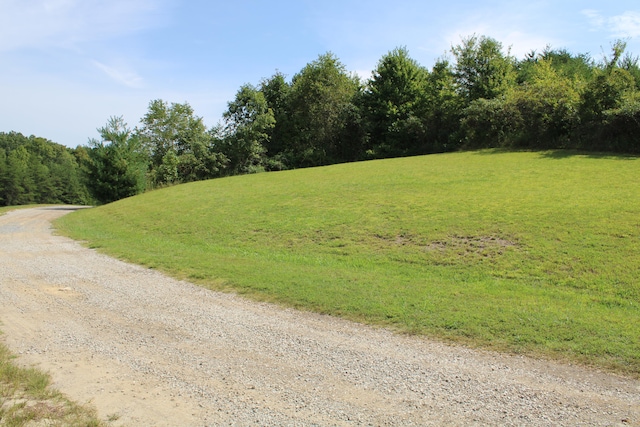 view of road