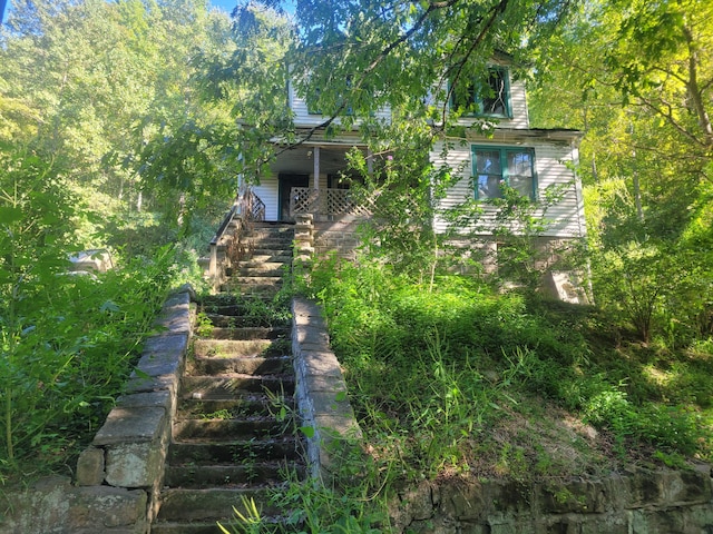 view of front of house