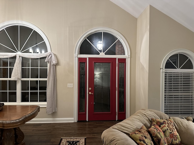 doorway to property featuring a wooden deck