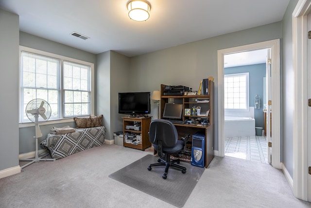3005 Old Field Way, Lexington, KY 40513 - carpeted office featuring baseboards