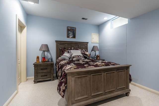 3005 Old Field Way, Lexington, KY 40513 - bedroom with light carpet, baseboards, and recessed lighting