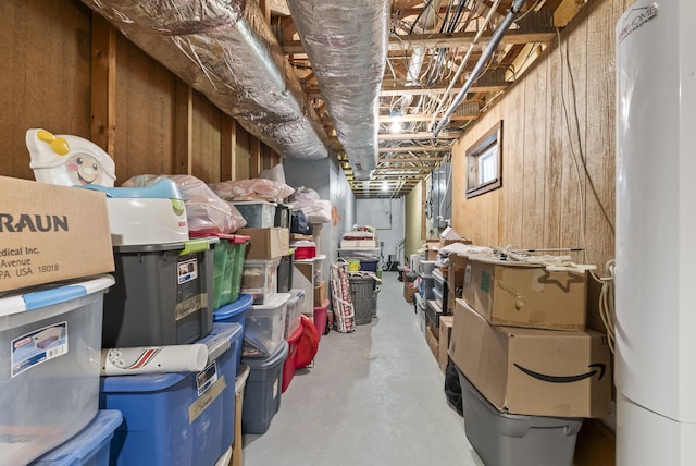 view of storage room