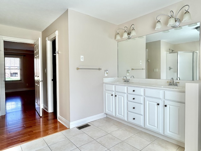 244 Water Cliff Dr, Somerset, KY 42503 - hallway with baseboards and light wood-style floors