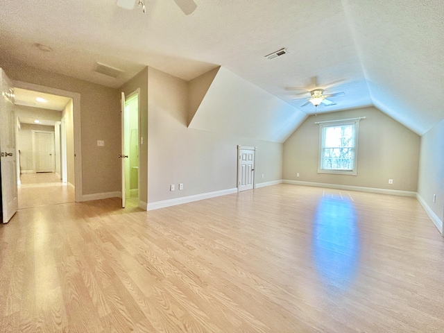 244 Water Cliff Dr, Somerset, KY 42503 - spare room featuring baseboards, ceiling fan, and light wood-style floors