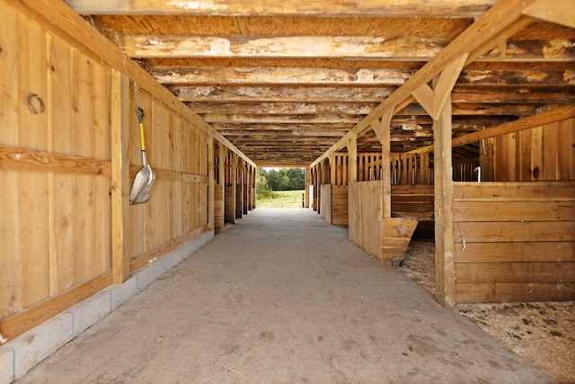 view of stable