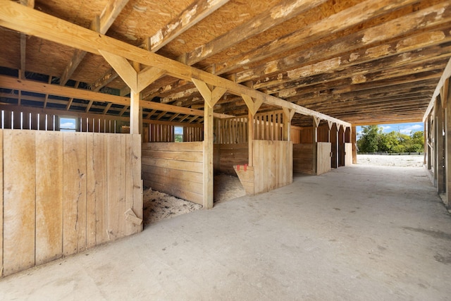 view of stable