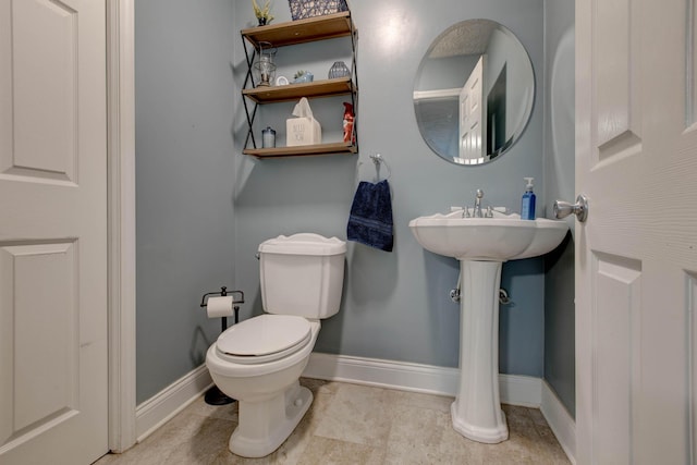 bathroom with toilet