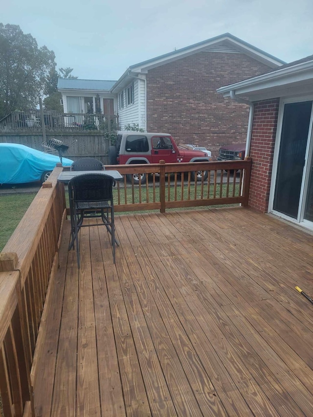 view of deck