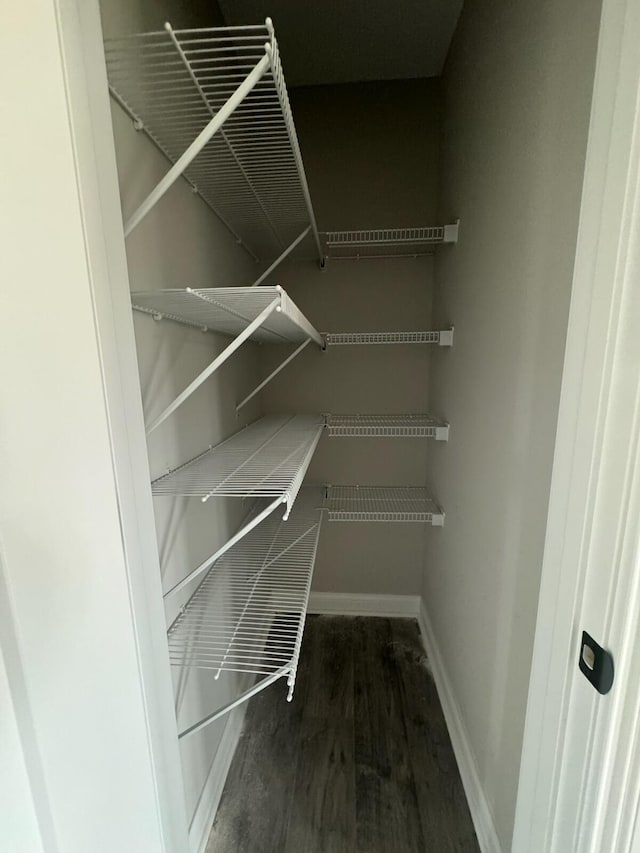 view of pantry