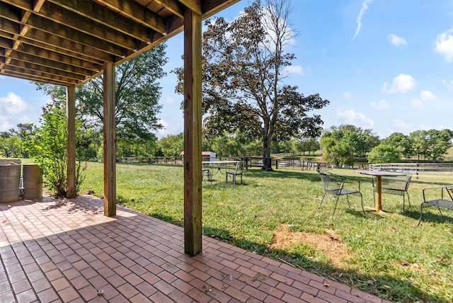 view of patio