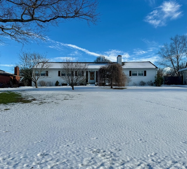 view of front of house