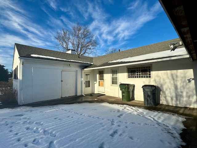 view of rear view of house