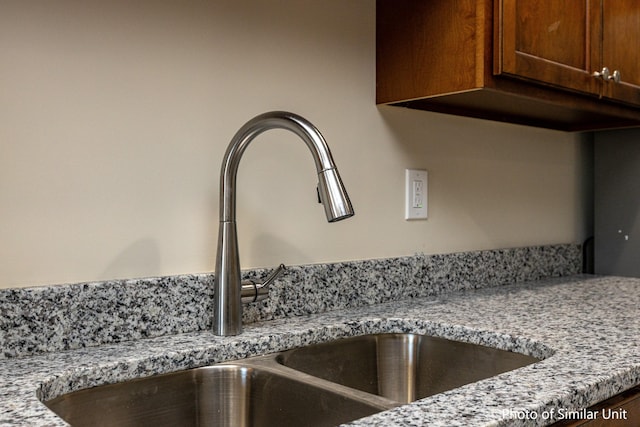 details with light stone counters and sink