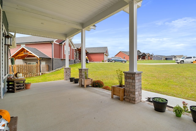 view of patio