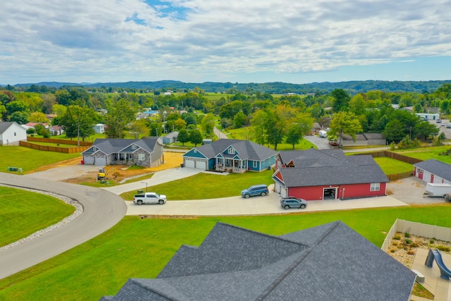 aerial view