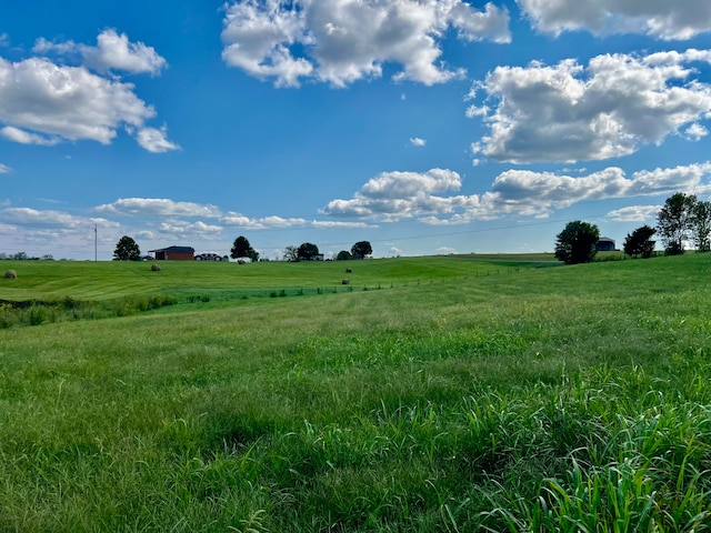 view of nature featuring a rural view