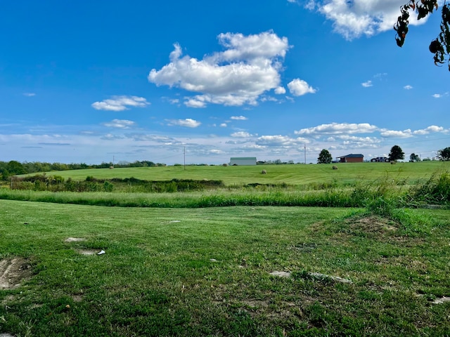 view of nature featuring a rural view