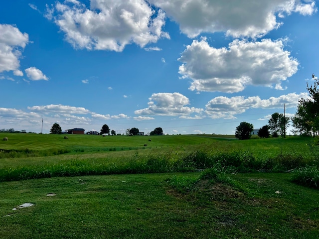 view of nature featuring a rural view