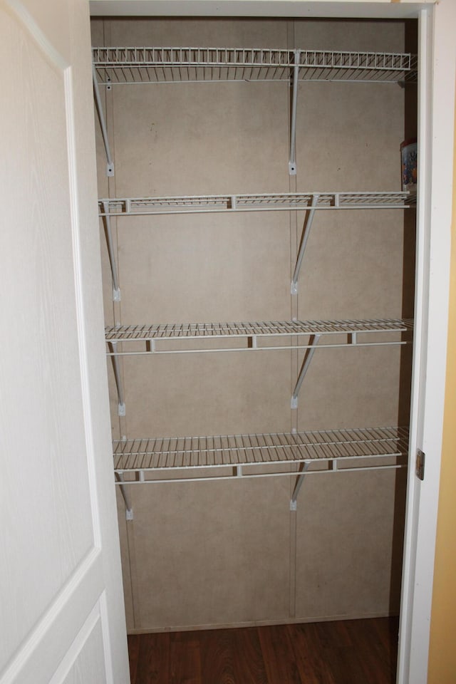 view of closet