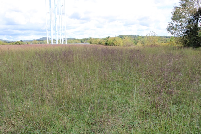 view of landscape featuring a rural view