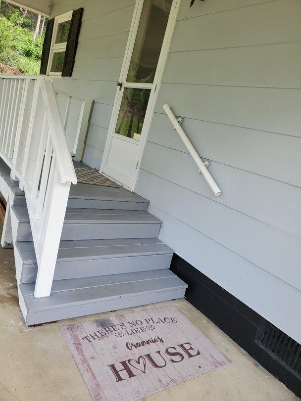 view of staircase