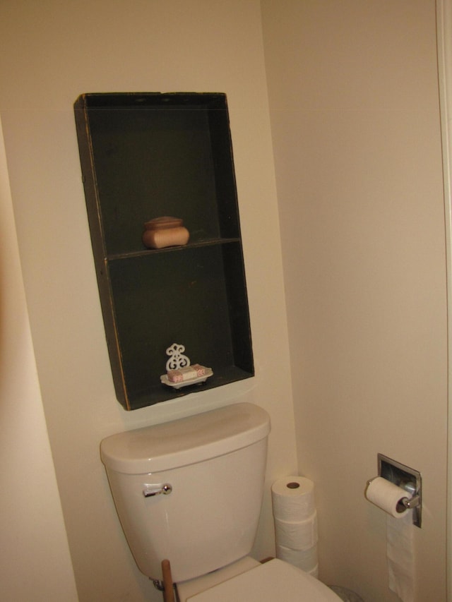 bathroom with toilet