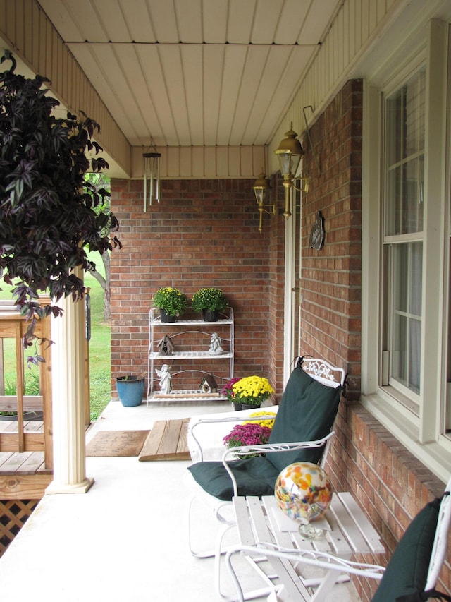 view of patio / terrace featuring a porch