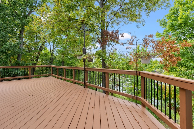 view of deck