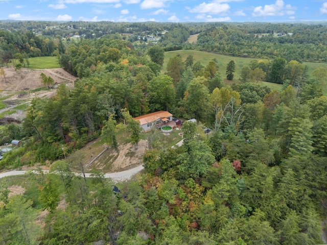 90 Damy Ln, Campton, KY 41301 - aerial overview of property's location featuring a heavily wooded area